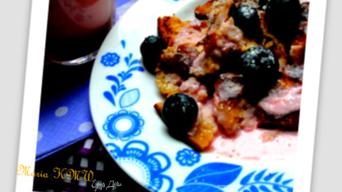 Летний завтрак с клубничным кефиром (Кайзершмаррн)