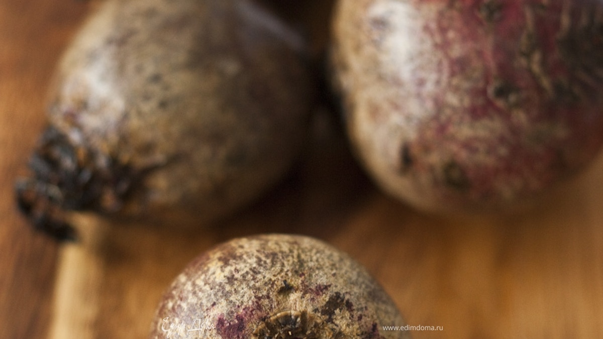 Пюре из запеченной свеклы