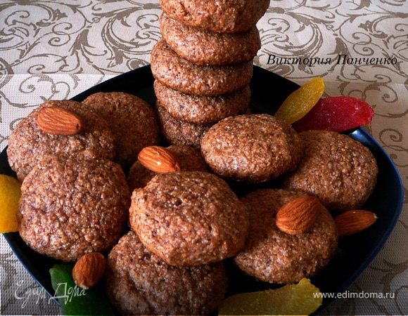 Миндальное печенье Миндальное печенье