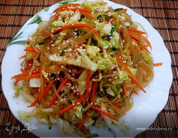 Китайские салаты – 93 вкусных рецептов с фото, простые рецепты китайских салатов