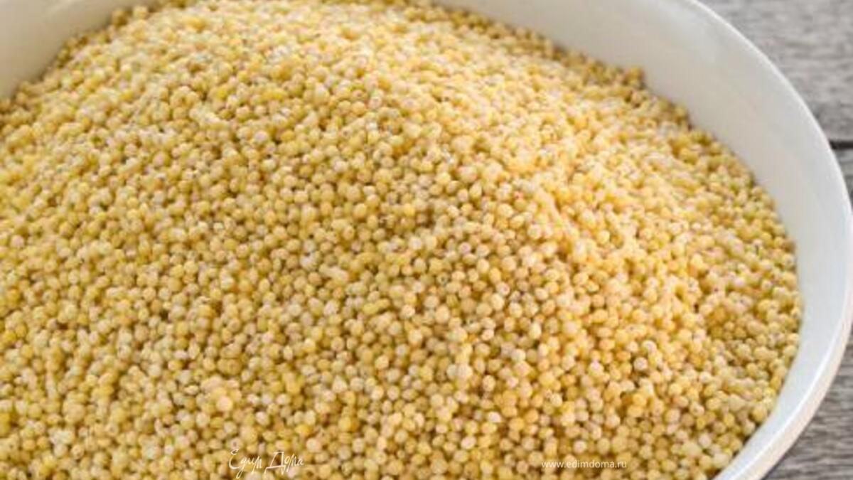 Детская каша из пшенной муки