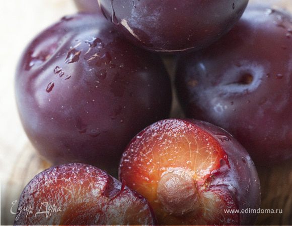 Пюре из слив и голубики Пюре из слив и голубики