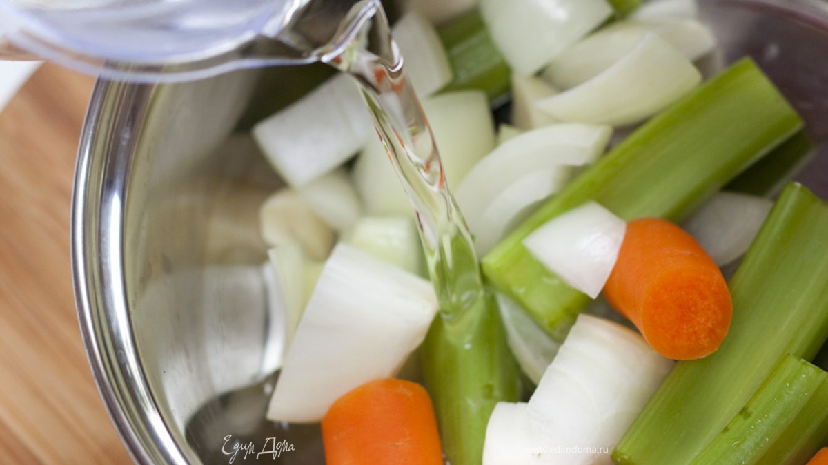 Детский овощной бульон