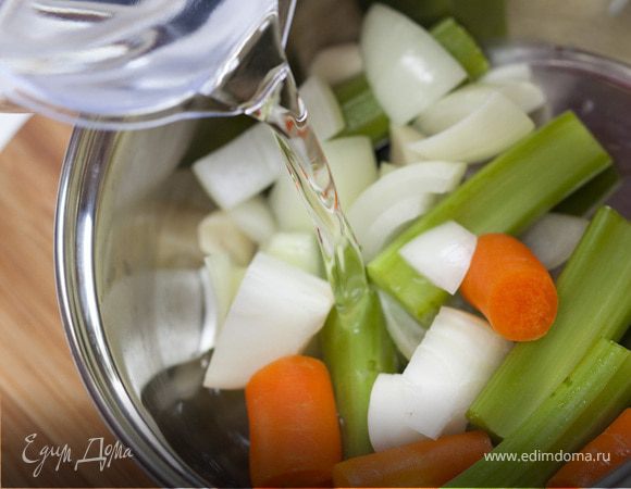 Детский овощной бульон Детский овощной бульон