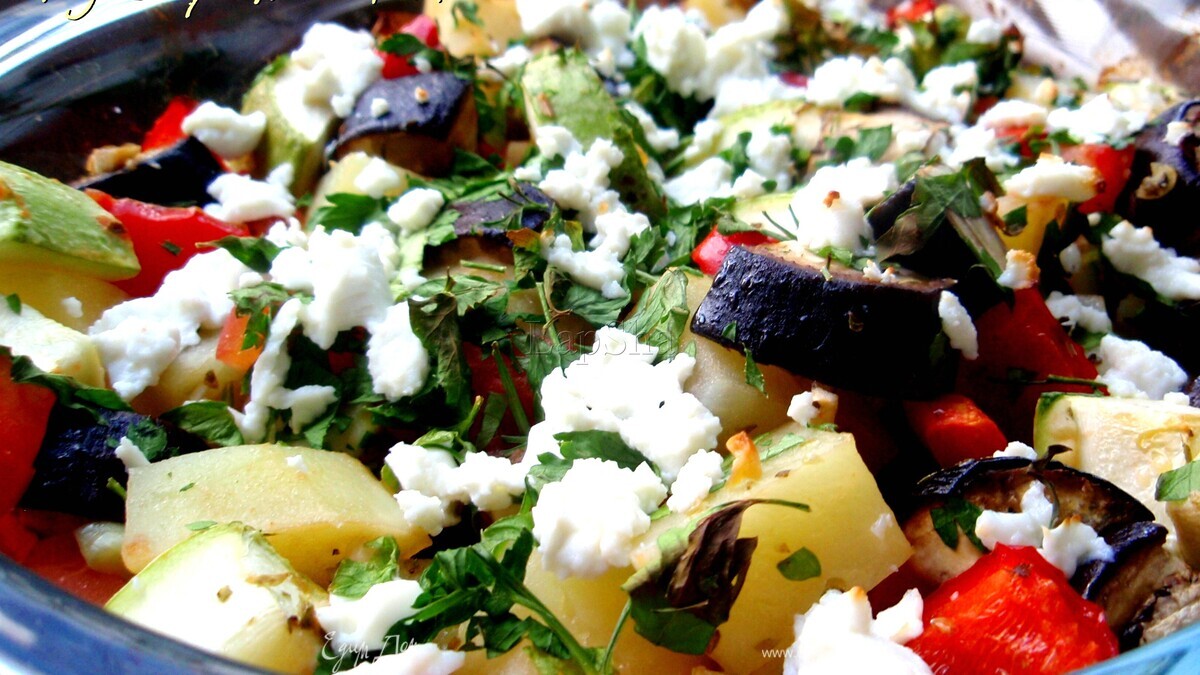 Бриам - греческое овощное рагу