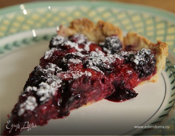 Летний ягодный пирог Летний ягодный пирог