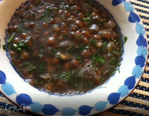 Чечевичная постная похлебка Чечевичная постная похлебка