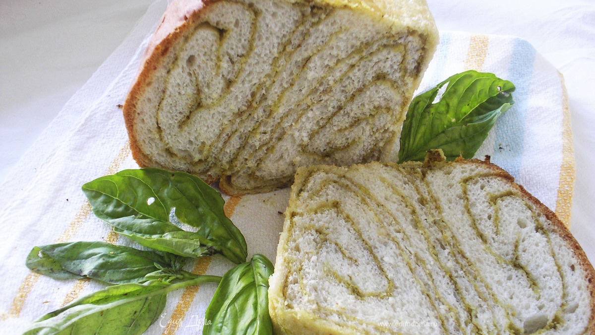 Хлеб с соусом песто + МК по формированию