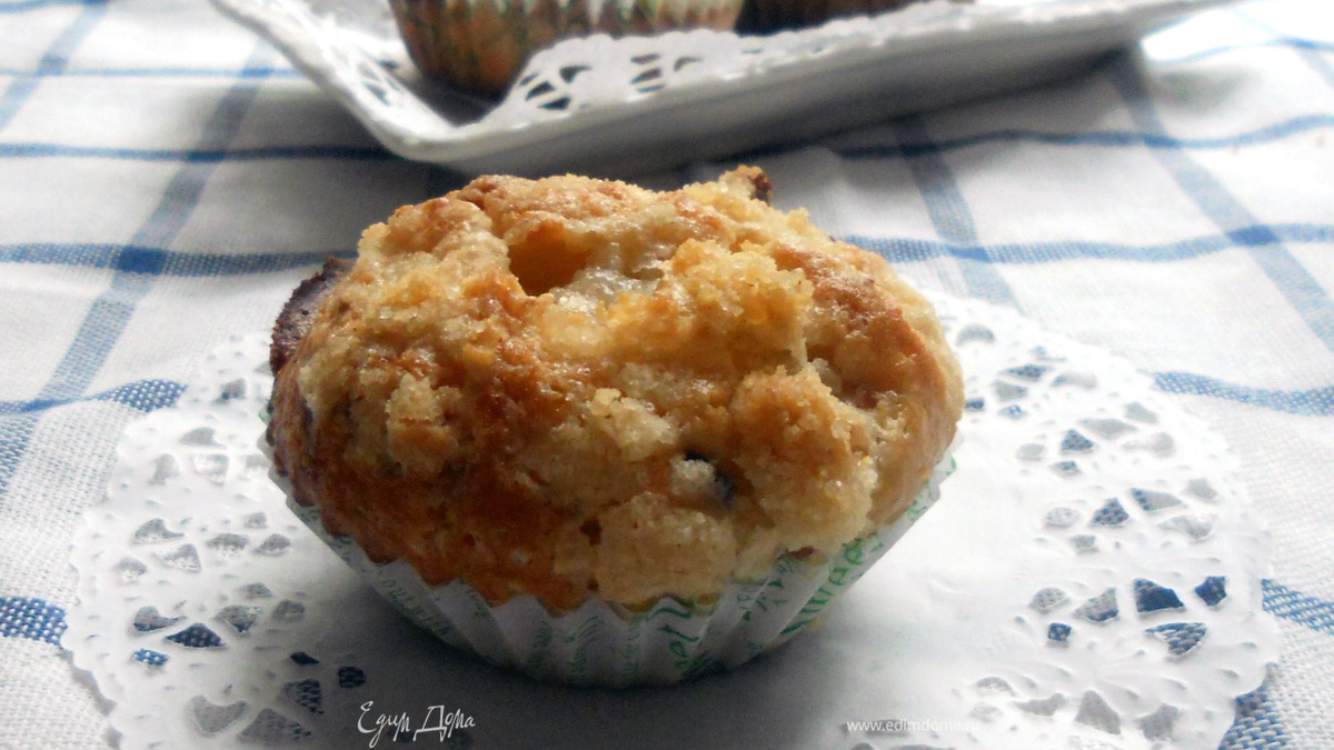 Ревеневые маффины