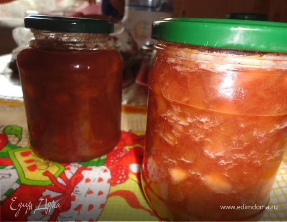 Джем из ревеня с бананом Джем из ревеня с бананом