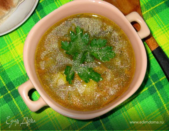 Cуп с курицей и баклажанами Cуп с курицей и баклажанами