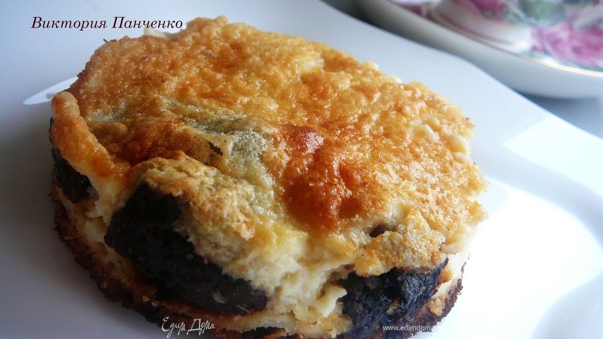 Бретонский пирог с черносливом от Ришара Бертине