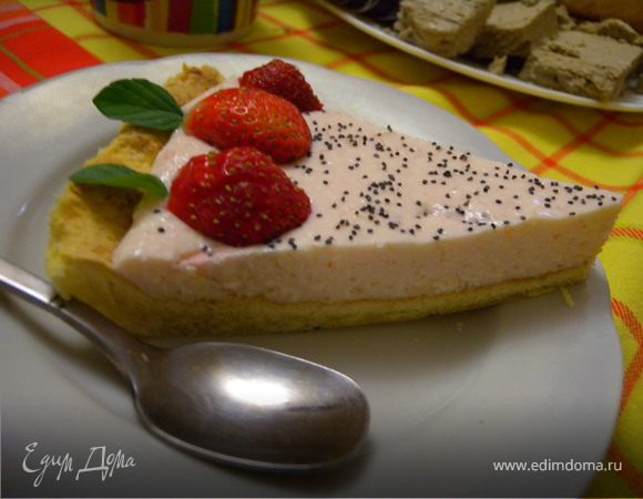 Тарт с клубничным суфле Тарт с клубничным суфле