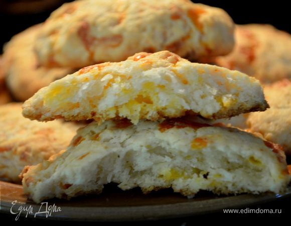 Бисквиты с чеддером Бисквиты с чеддером