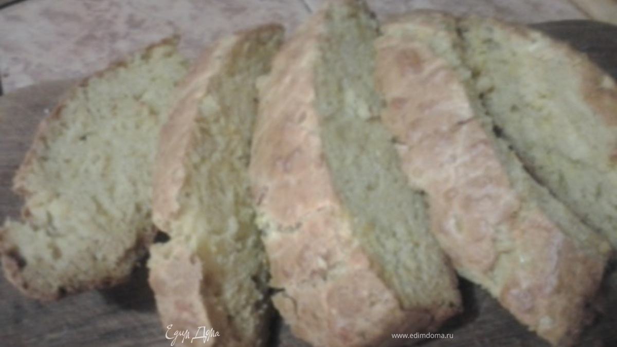 Луково-сырный быстрый хлеб