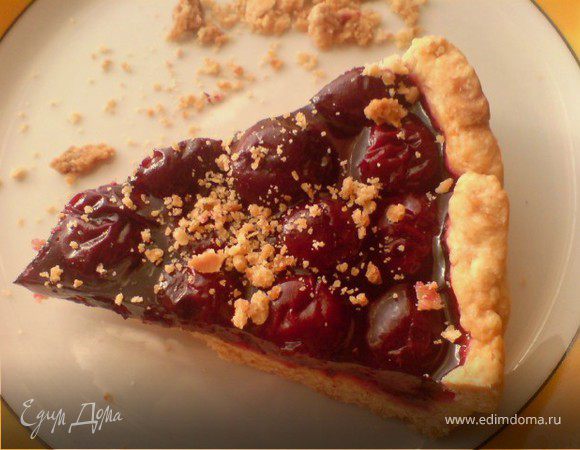 Вишневый пирог-желе Вишневый пирог-желе