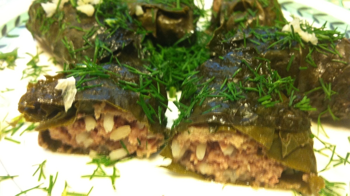 Долма с говяжьим фаршем