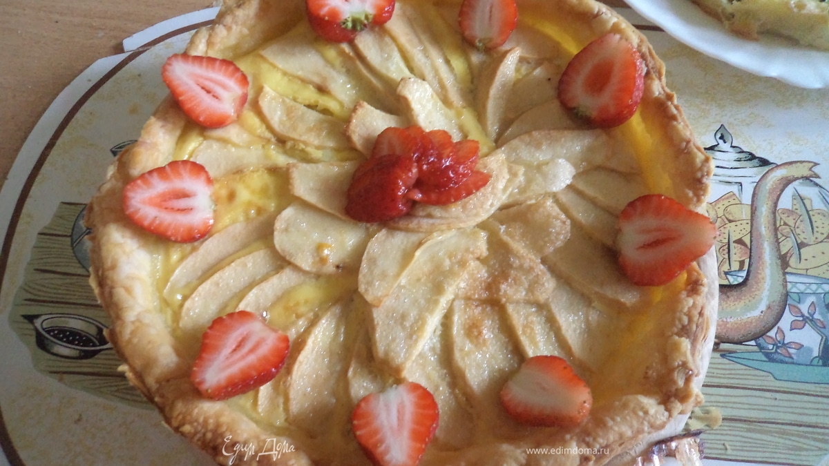 Яблочный пирог для бабуси