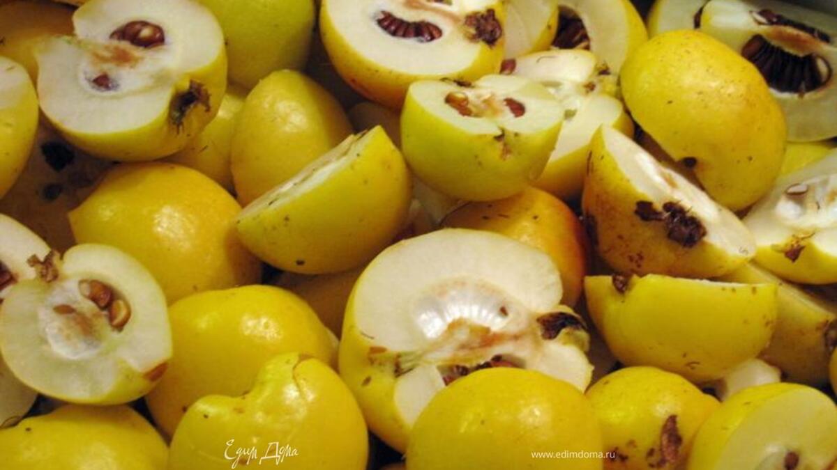 Домашний айвовый мармелад 