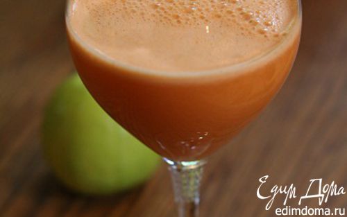 Рецепт Яблочно-морковный сок с фенхелем и имбирем