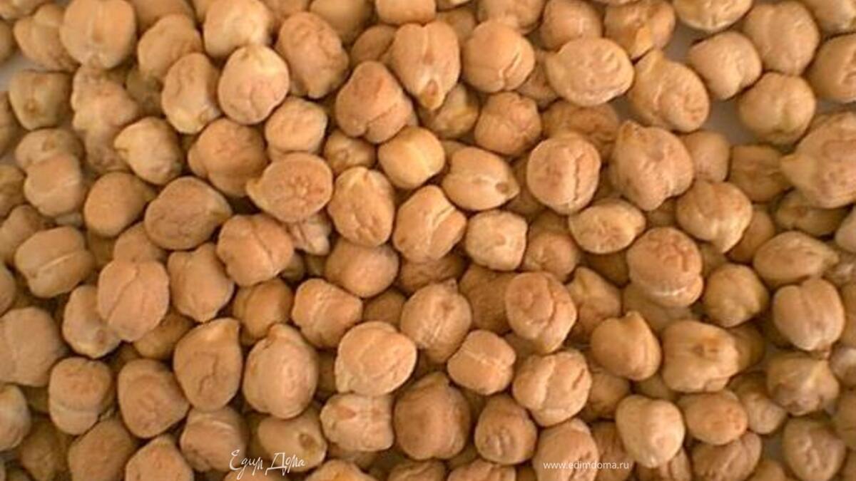 Пюре из морковки и нута