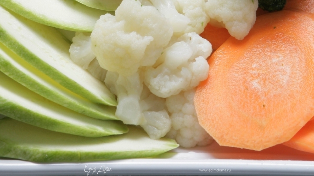 Овощи в сырном соусе