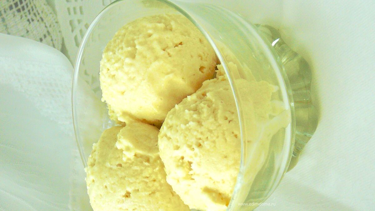 Медовое мороженое "Карамельная груша"