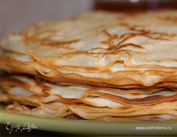 Блины на молоке