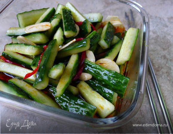 Кимчи из огурцов в китайском стиле Кимчи из огурцов в китайском стиле