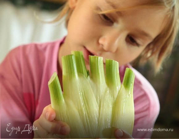 Мой писту (соус из фенхеля и яблока) 