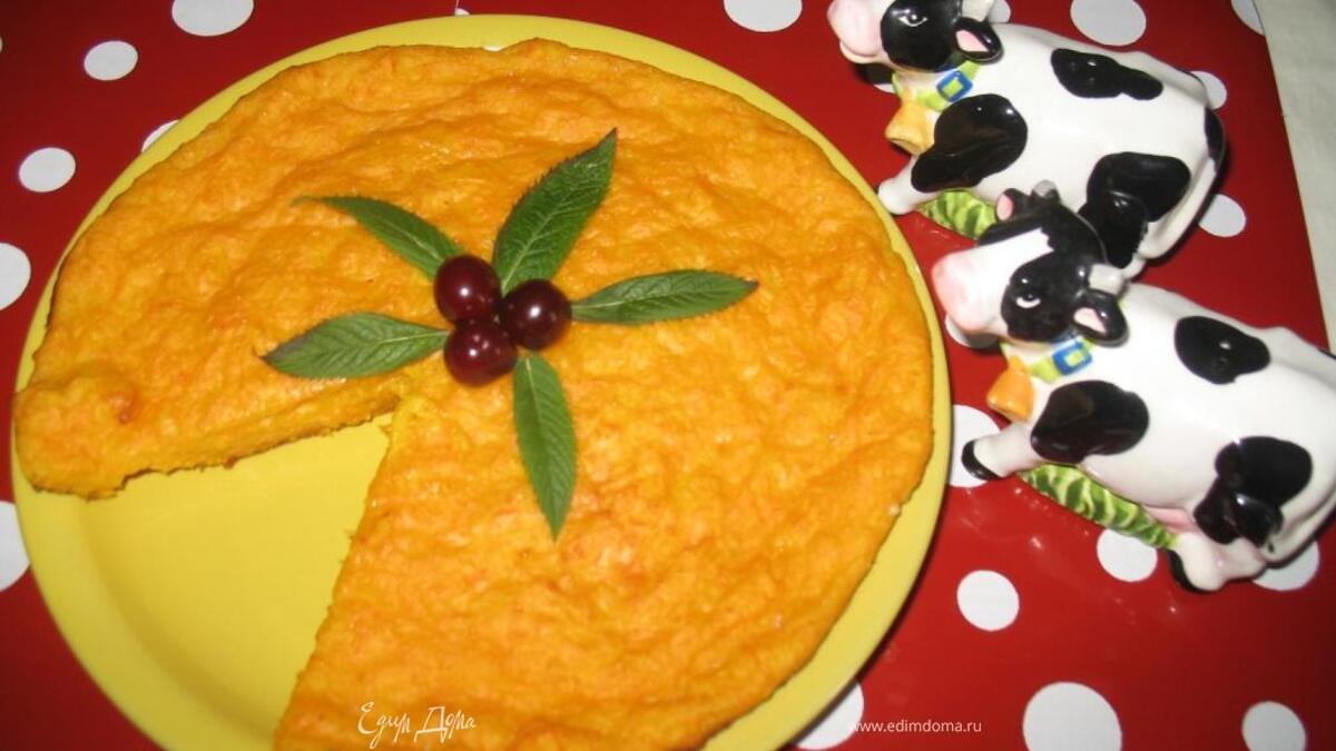 Морковный пирог