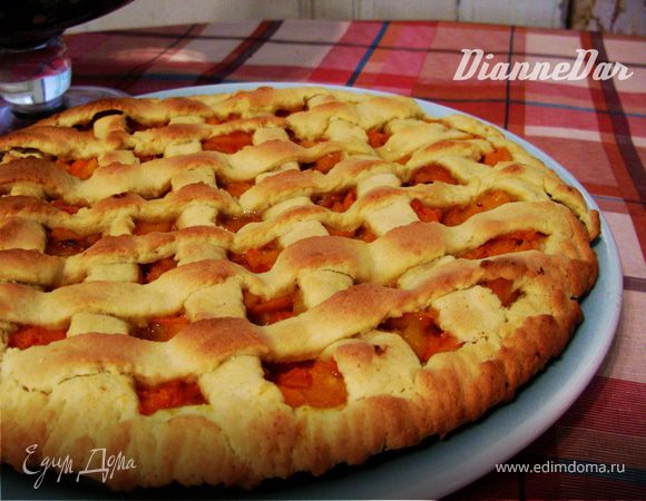 Ароматный абрикосовый пирог