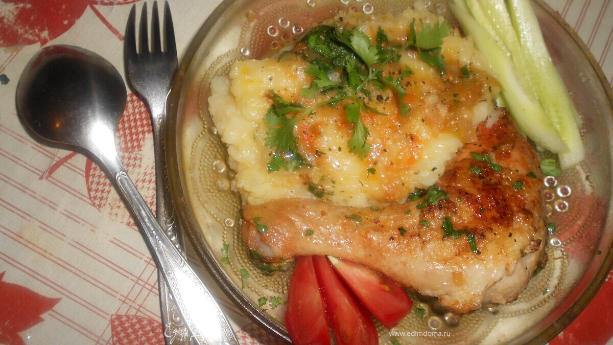 Курочка по-домашнему