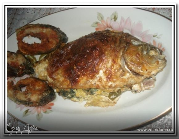 Карп, фаршированный крапивой Карп, фаршированный крапивой