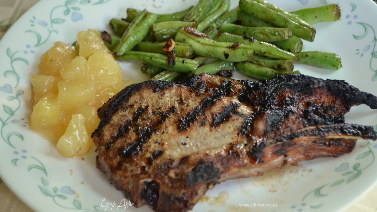 Пикантная свиная отбивная