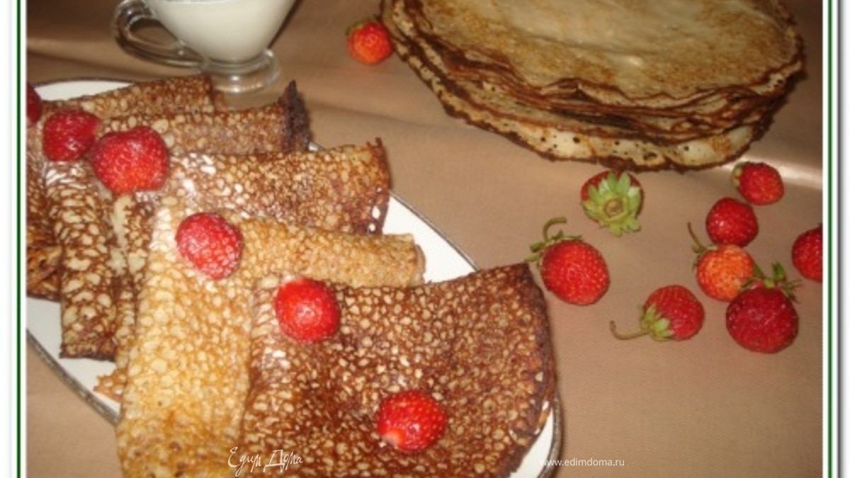 Гречневые блины