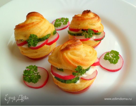 Эклеры из картофеля Эклеры из картофеля