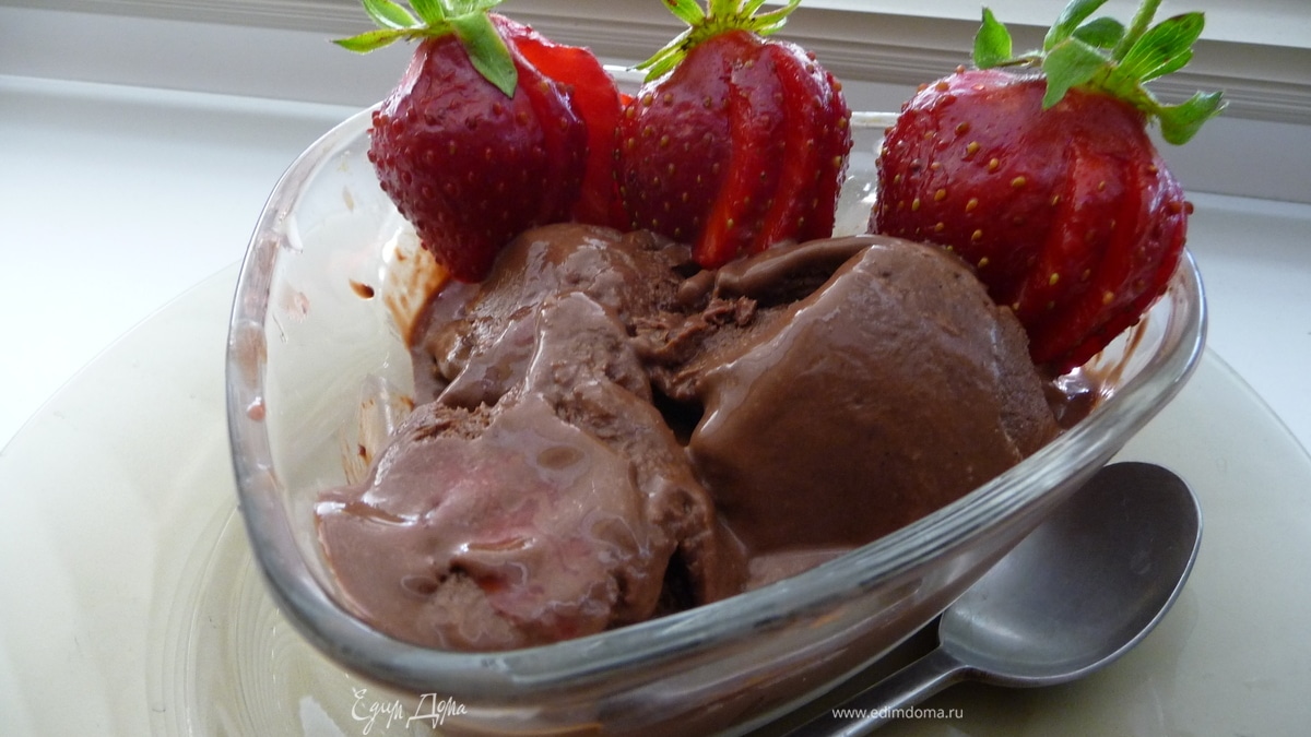 Мороженое для шоколадоголиков