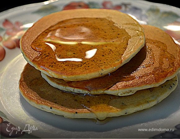 Лимонно-маковые оладьи