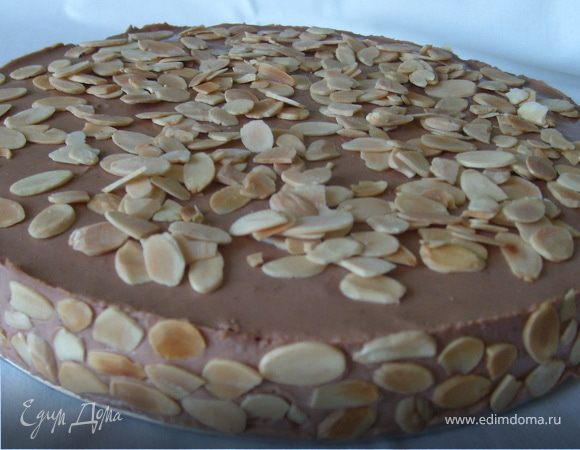 Шоколадный десерт с рикоттой по мотивам чизкейка