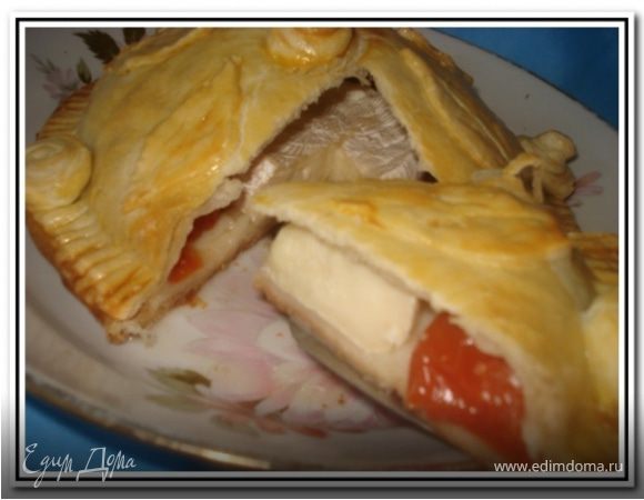 Пирог с сыром бри Пирог с сыром бри