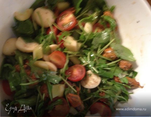 Мидии. Салат "Вдохновение"