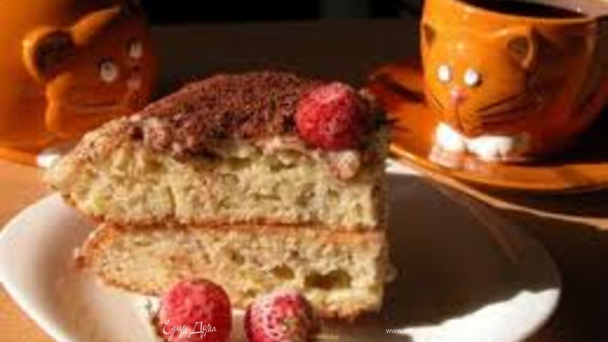 Банановый пирог