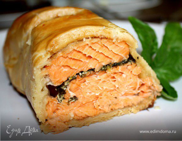 Лосось в тесте Лосось в тесте