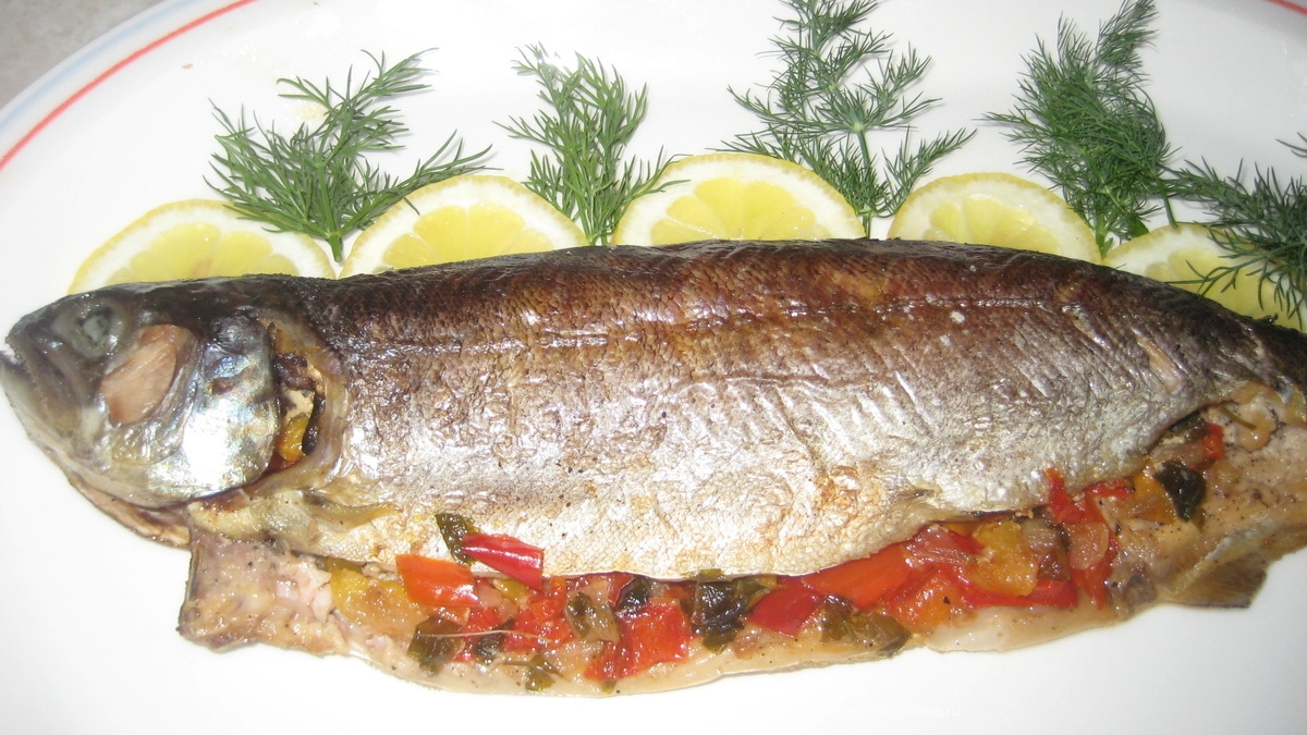 Форель "Мечта рыбоеда"