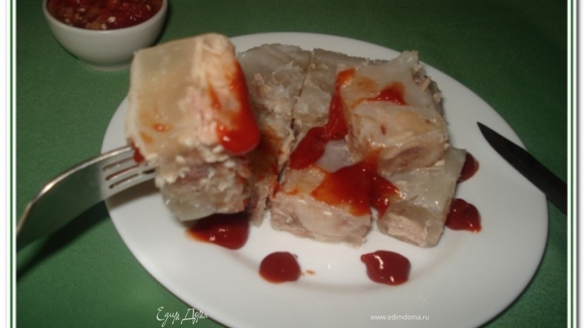 Домашний холодец (рецепт моего дедушки)