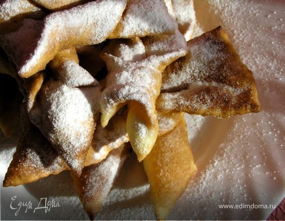 Хворост с кукурузной мукой Хворост с кукурузной мукой