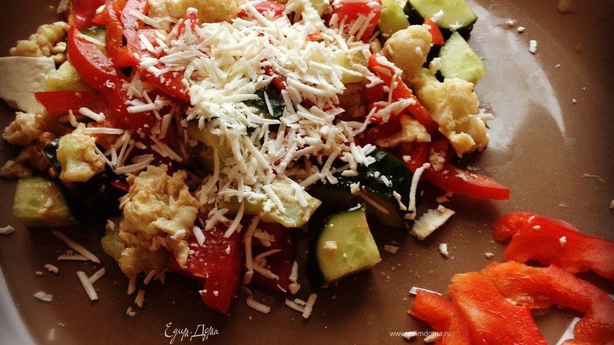 Салат "Из того, что было"