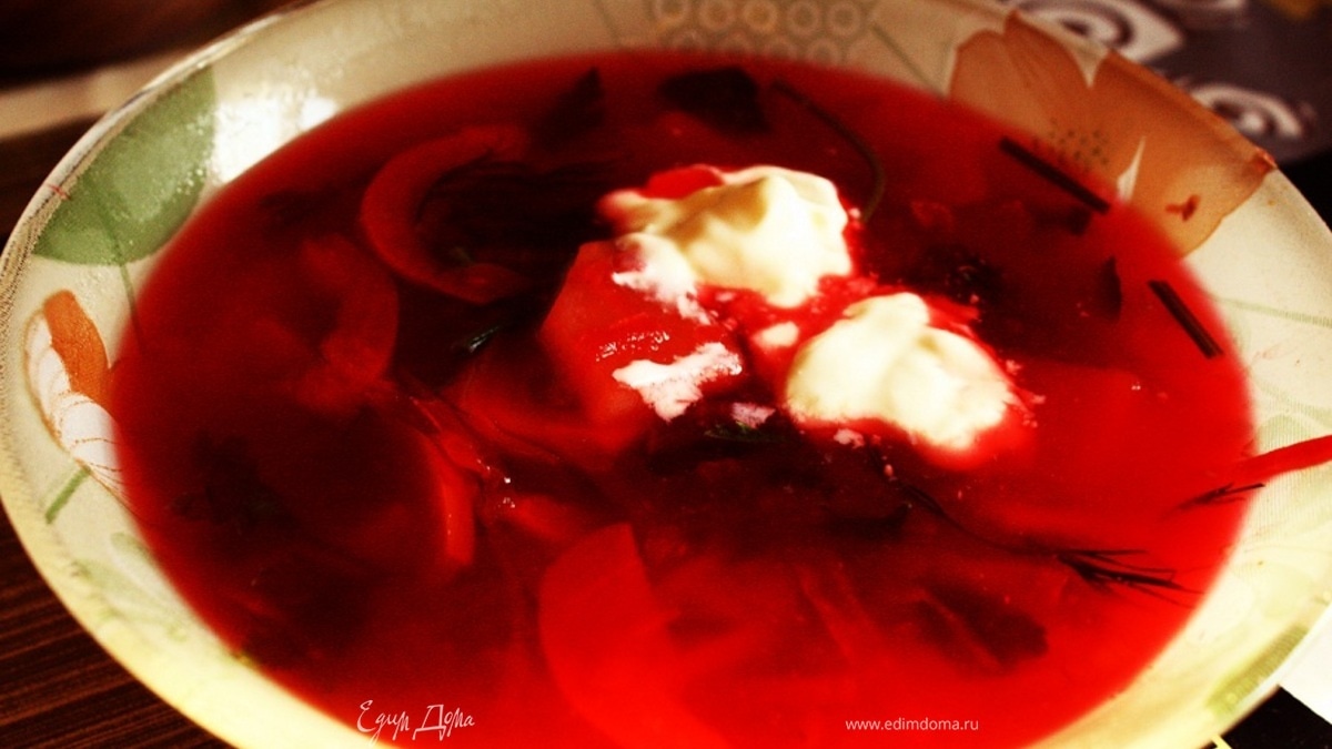 Свекольный суп