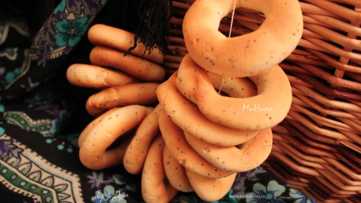 Сушки на сгущенке с маком